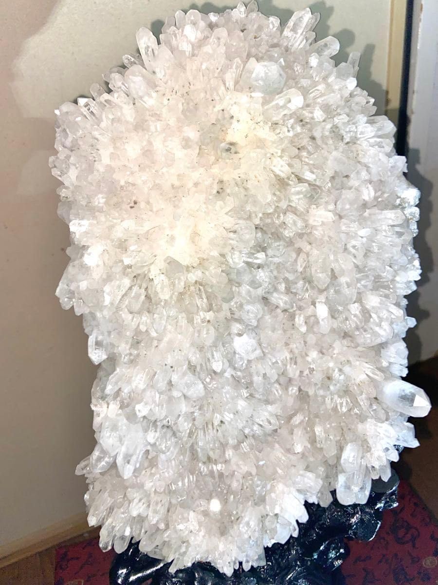 天然石】超特大・水晶クラスター 4kg超え！